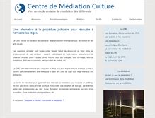Tablet Screenshot of centredemediationculture.com